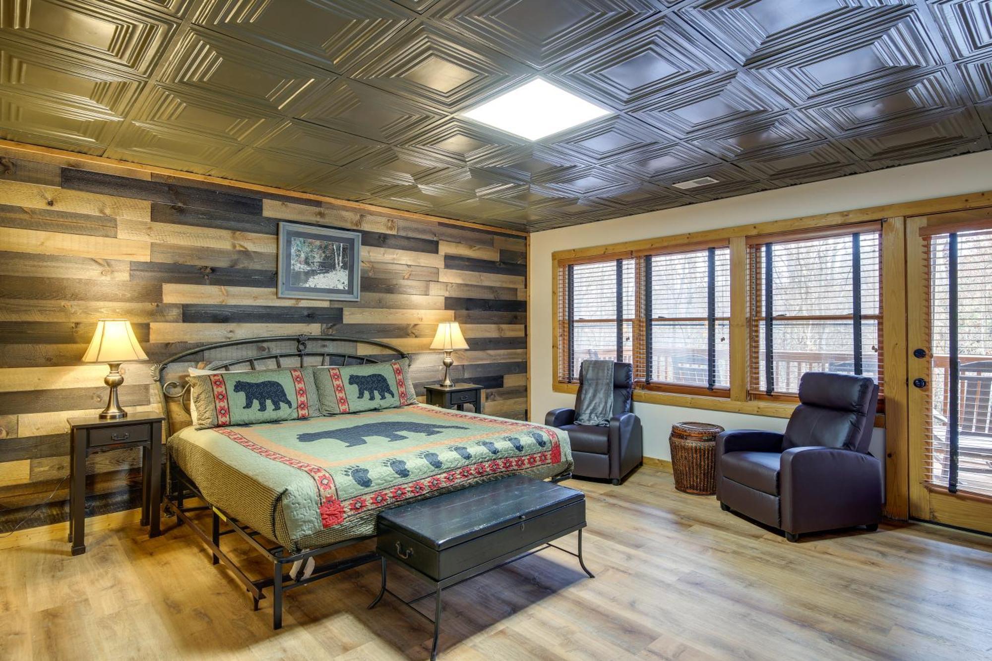 Pet-Friendly Gatlinburg Retreat With Hot Tub! Vila Exterior foto